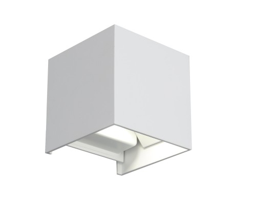 Светильник уличный настенный ST-Luce Белый/Белый LED 2*3W 4000K БРИК