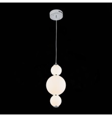 SL1583.113.01 Светильник подвесной ST-Luce Хром/Белый LED 1*12W 3000K NEPAZZO