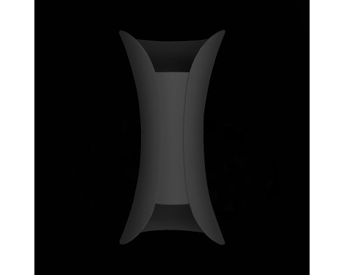 SL1584.411.02 Светильник уличный настенный ST-Luce Черный/Черный LED 2*5W 4000K COSETTO