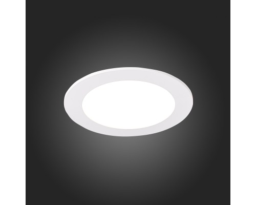 ST209.548.09 Св-к встр. Белый LED 1*9W 4000K 612Lm Ra80 110° IP20 D145xH8 90-265V Встраиваемые светильники