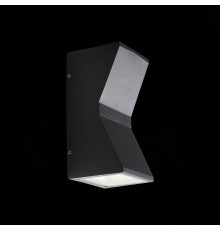 SL088.431.02 Светильник уличный настенный ST-Luce Черный кварцевый LED 2*7W 4000K DEALE