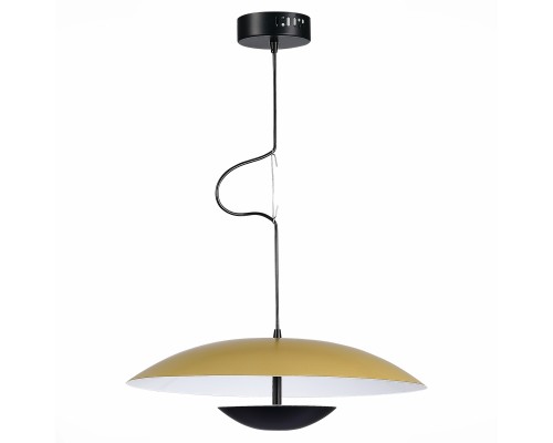 utsenka-SL6502.203.01 Светильник подвесной ST-Luce Золотистый,Черный/Золотистый LED 1*35W 3000K ARMONICO