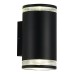 Светильник уличный настенный ST-Luce черный/белый GU10 2*50W ТУБО