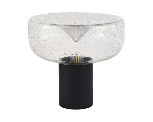 Прикроватная лампа ST-Luce Черный/С пузырьками воздуха E27 1*40W РИПЛ