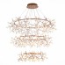 Люстра подвесная ST-Luce Медный/Белый LED 486*0,5W 3500K  (из 3-х коробок) РАФИНА