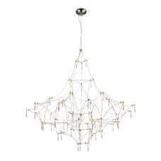 SL6601.113.114 Светильник подвесной ST-Luce Хром/Прозрачный LED 114*0,5W 3000K GRAVETTA