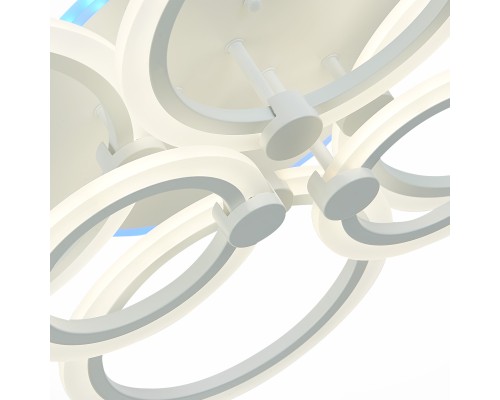 SLE500552-06RGB Светильник потолочный Белый/Белый LED 1*132W RGB 8W 3000-6000K CERINA