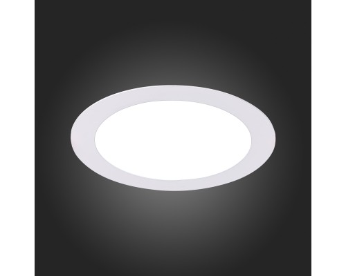 ST210.548.12 Св-к встр. Белый LED 1*12W 4000K 900Lm Ra80 110° IP20 D120xH30 220-240V Встраиваемые светильники