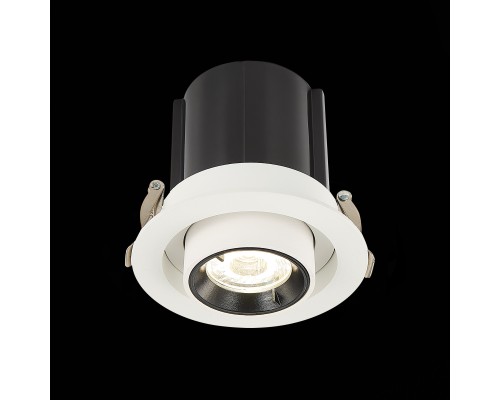 ST702.238.12 Св-к встр. Белый LED 1*12W 3000K 900Lm Ra80 24° IP20 D90xH92 180-240V Встраиваемые светильники