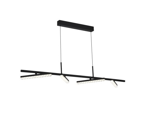 Светильник подвесной ST-Luce черный/прозрачный LED 1*32W 4000K ЭВКЛИДИК