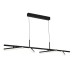 Светильник подвесной ST-Luce черный/прозрачный LED 1*32W 4000K ЭВКЛИДИК