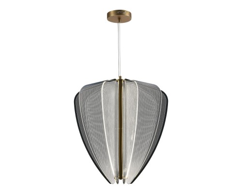 Светильник подвесной ST-Luce Золотистый/Прозрачный LED 1*75W 4000K ФЕЗАЛЕ