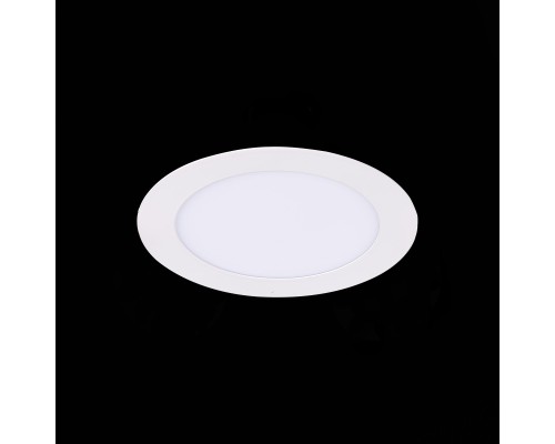 ST210.538.08 Св-к встр. Белый LED 1*8W 3000K 640Lm Ra80 110° IP20 D120xH30 220-240V Встраиваемые светильники