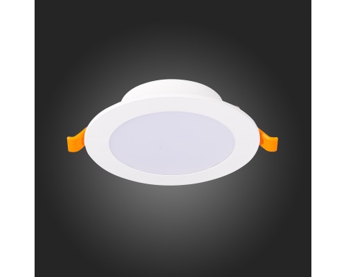 ST210.538.08 Св-к встр. Белый LED 1*8W 3000K 640Lm Ra80 110° IP20 D120xH30 220-240V Встраиваемые светильники