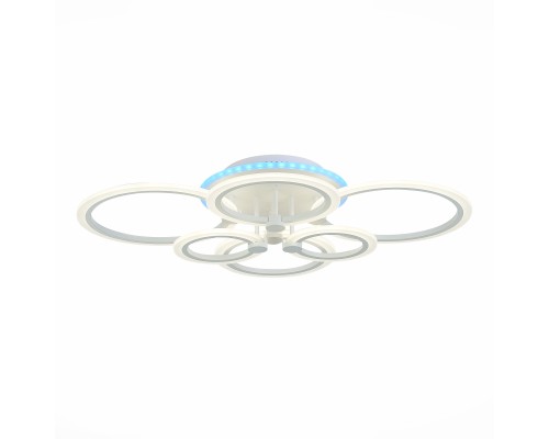 SLE500552-06RGB Светильник потолочный Белый/Белый LED 1*132W RGB 8W 3000-6000K CERINA