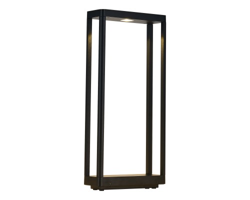 Светильник уличный напольный ST-Luce черный/черный LED 1*9W 2700K ЭЛМА