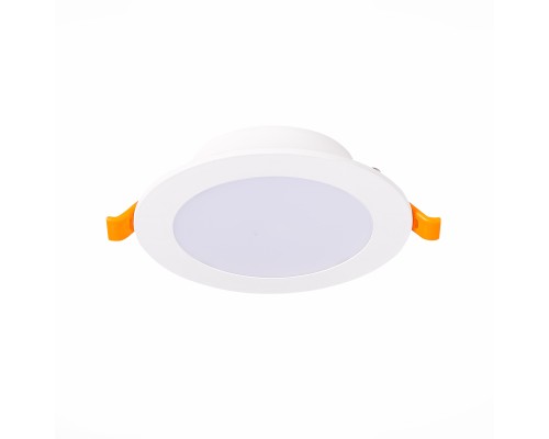 ST210.538.08 Св-к встр. Белый LED 1*8W 3000K 640Lm Ra80 110° IP20 D120xH30 220-240V Встраиваемые светильники