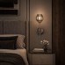 Светильник настенный ST-Luce Хром/Дымчатый E14 1*40W ФОВИА