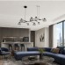 Светильник подвесной ST-Luce Черный/Дымчатый, Прозрачный LED 8*3W 3000K ВАЛЛО