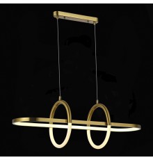 SL1579.313.01 Светильник подвесной ST-Luce Золотистый/Белый LED 1*48W 3000K MOFISTO