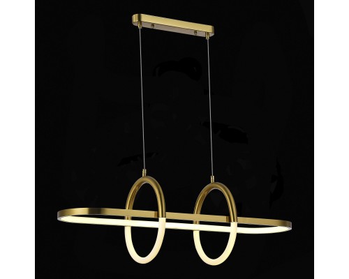 SL1579.313.01 Светильник подвесной ST-Luce Золотистый/Белый LED 1*48W 3000K MOFISTO