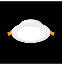 ST210.538.08 Св-к встр. Белый LED 1*8W 3000K 640Lm Ra80 110° IP20 D120xH30 220-240V Встраиваемые светильники