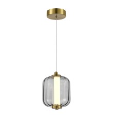 SL1193.313.01 Подвес ST-Luce Латунь/Дымчатый LED 1*10,8W 3000K SUMMER