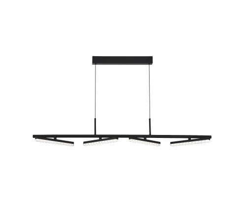 Светильник подвесной ST-Luce черный/прозрачный LED 1*32W 4000K ЭВКЛИДИК