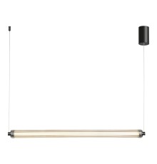 Светильник подвесной ST-Luce Черный/Прозрачный LED 1*30W 4000K БАМБУ