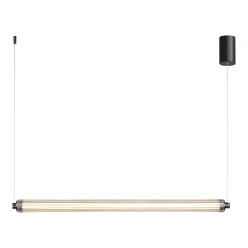 Светильник подвесной ST-Luce Черный/Прозрачный LED 1*30W 4000K БАМБУ