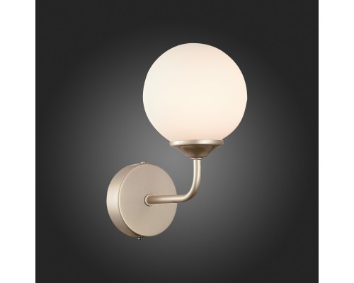 SLE106201-01 Светильник настенный ST-Luce Золотистый/Белый G9 LED 1*5W REDJINO