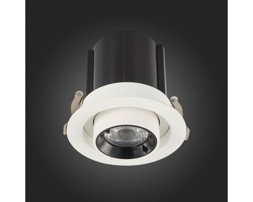 ST702.238.12 Св-к встр. Белый LED 1*12W 3000K 900Lm Ra80 24° IP20 D90xH92 180-240V Встраиваемые светильники