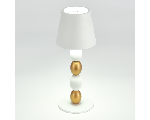 SL1011.514.01 Прикроватная лампа ST-Luce Белый, Золотистый/Белый LED 1*3W 3000-6000K EASE