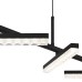 Светильник подвесной ST-Luce черный/прозрачный LED 1*32W 4000K ЭВКЛИДИК