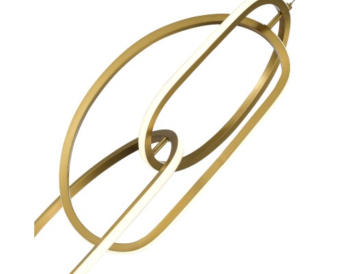 SL6505.213.42 Подвес ST-Luce Золотистый/Золотистый LED 1*42W 4000K ABRA