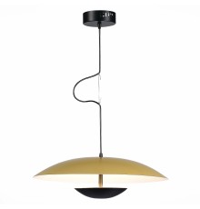 utsenka-SL6502.203.01 Светильник подвесной ST-Luce Золотистый,Черный/Золотистый LED 1*35W 3000K ARMONICO