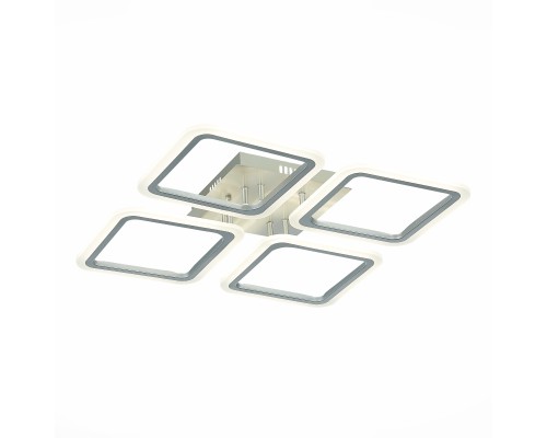 SLE200492-04 Светильник потолочный Серебристый/Белый LED 1*112W 3000-6000K QUTRO