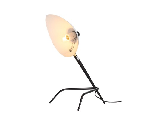 SL305.404.01 Прикроватная лампа ST-Luce Черный/Черный, Белый E27 1*60W СПРУЦЦО