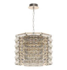 utsenka-SL6137.103.08 Светильник подвесной ST-Luce никель/прозрачный E14 8*40W STROZZI