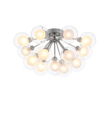 SL431.102.15 Люстра потолочная ST-Luce Хром/Прозрачный, Белый G9 15*5W ДУАЛИТА