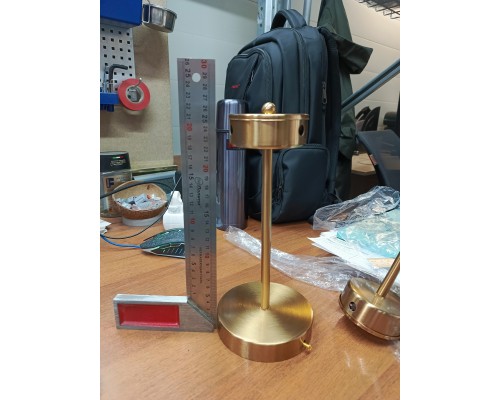 utsenka-SLE155302-06 Светильник потолочный Античная медь/Янтарный E14 6*60W GENTORE