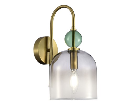 SL2000.211.01 Бра ST-Luce Золотистый/Дымчатый E14 1*40W ДЖЕА