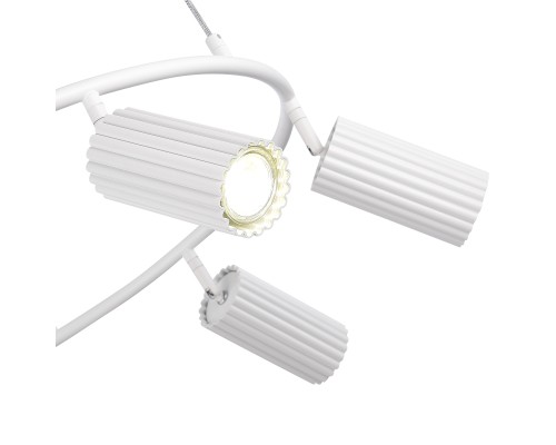 SL1213.503.06 Светильник подвесной ST-Luce Белый/Белый GU10 6*5W 4000K КЕНДО