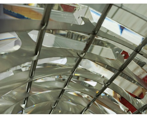 utsenka-SL6137.103.04 Светильник подвесной ST-Luce никель/прозрачный E14 4*40W STROZZI