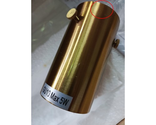 utsenka-SL1229.313.01 Подвес ST-Luce Латунь/Прозрачный GU10 1*5W TERNI