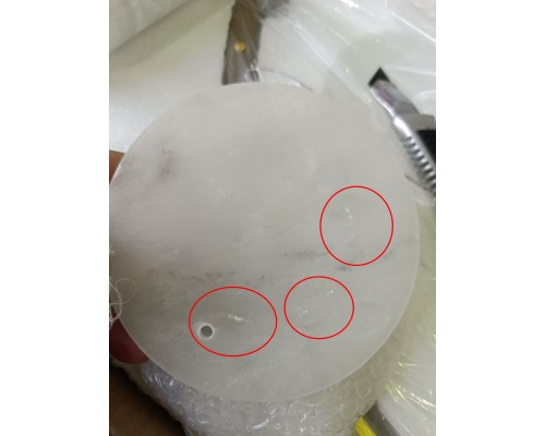 utsenka-SL1520.303.08 Светильник подвесной ST-Luce Латунь/Алебастр G9 8*5W 4000K CLAM