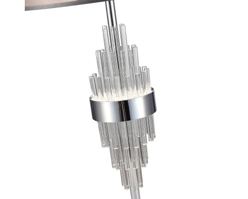 SL1002.104.01 Прикроватная лампа ST-Luce Хром/Серый E27 1*40W ONZO