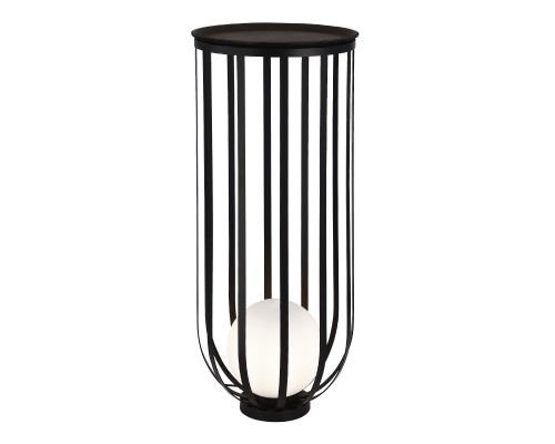 utsenka-SL6129.405.01 Светильник напольный ST-Luce Черный/Белый E27 1*60W NORDIC