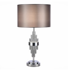 SL1002.104.01 Прикроватная лампа ST-Luce Хром/Серый E27 1*40W ONZO
