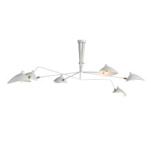 SL305.502.06 Люстра потолочная ST-Luce Белый/Белый E27 6*60W СПРУЦЦО